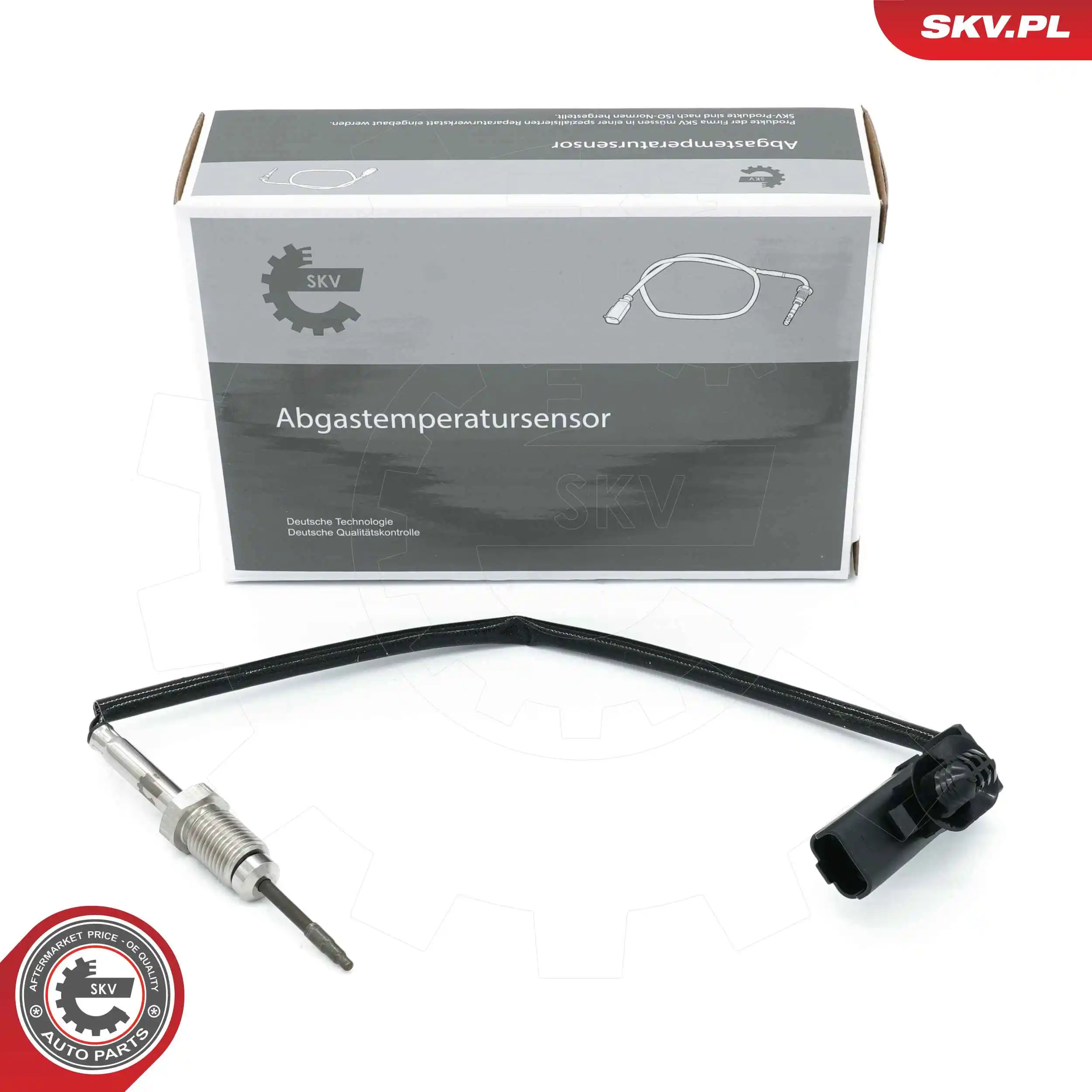 Sensor, exhaust gas temperature